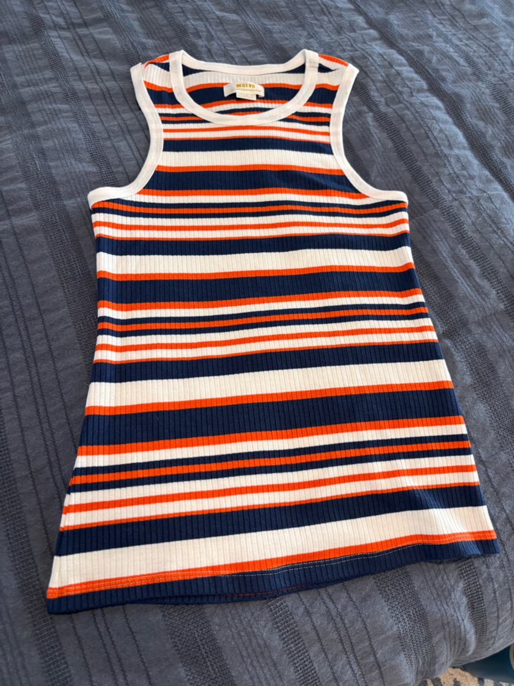 Maeve by Anthropologie striped racerback tank. Size Small.